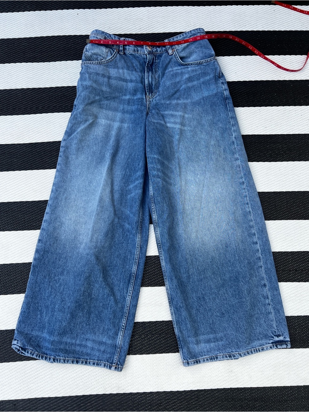 FREE PEOPLE We The Free waterfall wide leg jeans